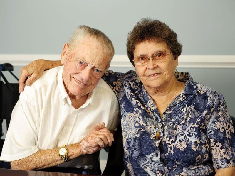portrait of Joe and Bev Gouer
